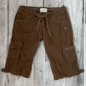 Abercrombie & Fitch Corduroy Bermuda Shorts